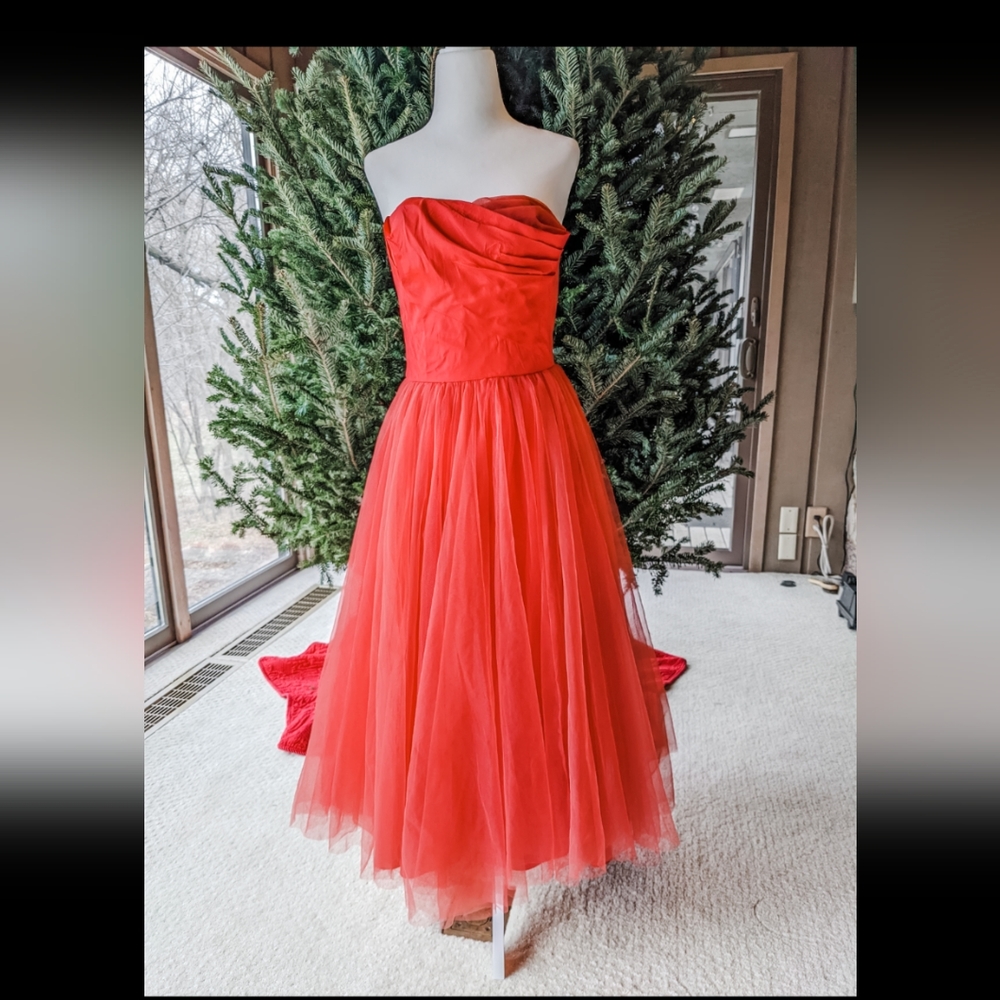 TRUE VINTAGE 1950s women's party dress size XS/S